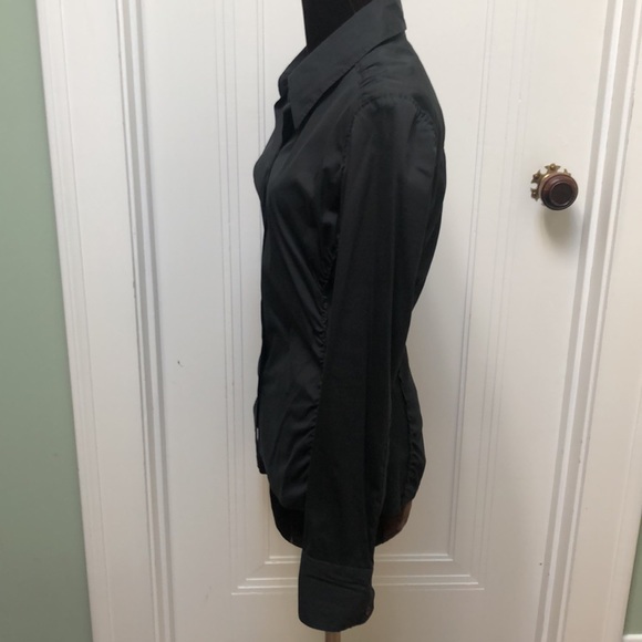 Gucci Black Long Sleeve Button Down Shirt 42 - Picture 4 of 15